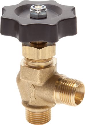 Exemplary representation: Ball shut-off valve, angle